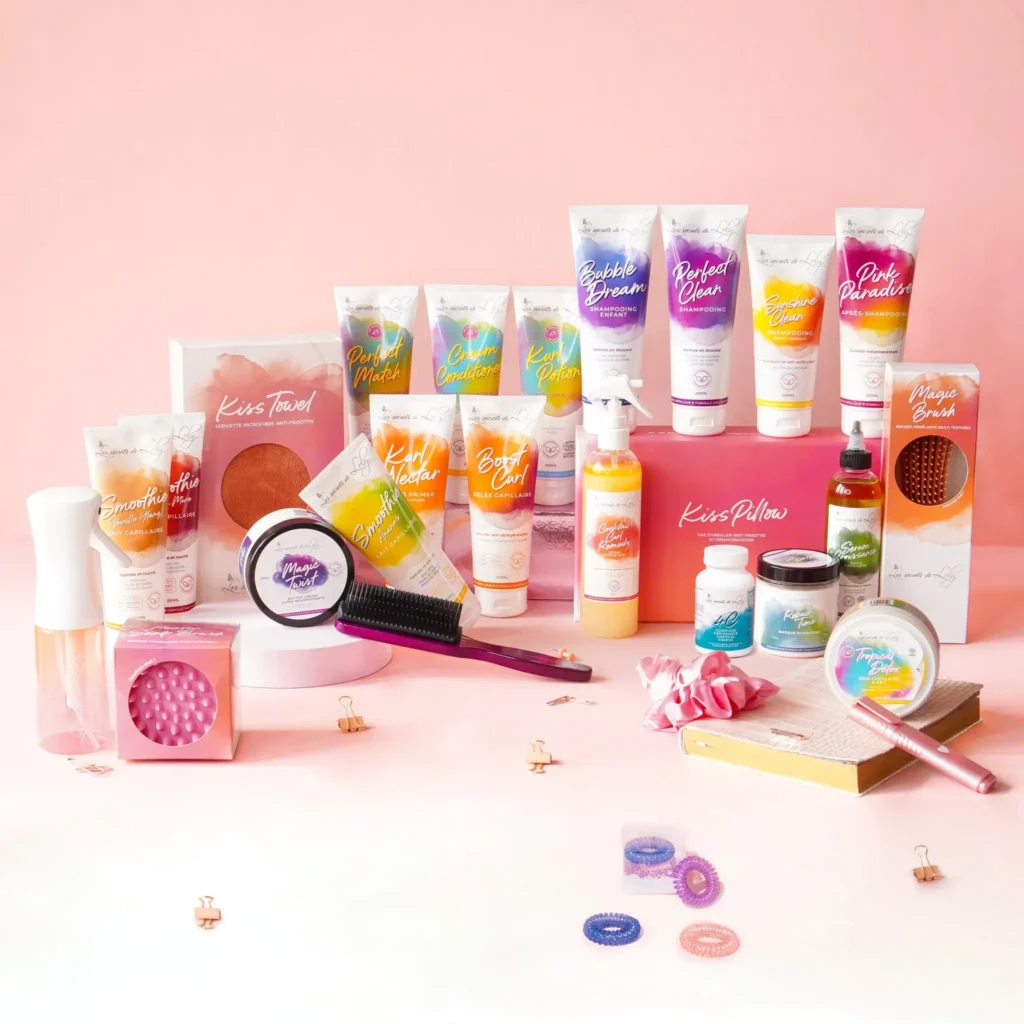 Gamme de produits Secrets de Loly Salon Aurélie Lapouge Brive