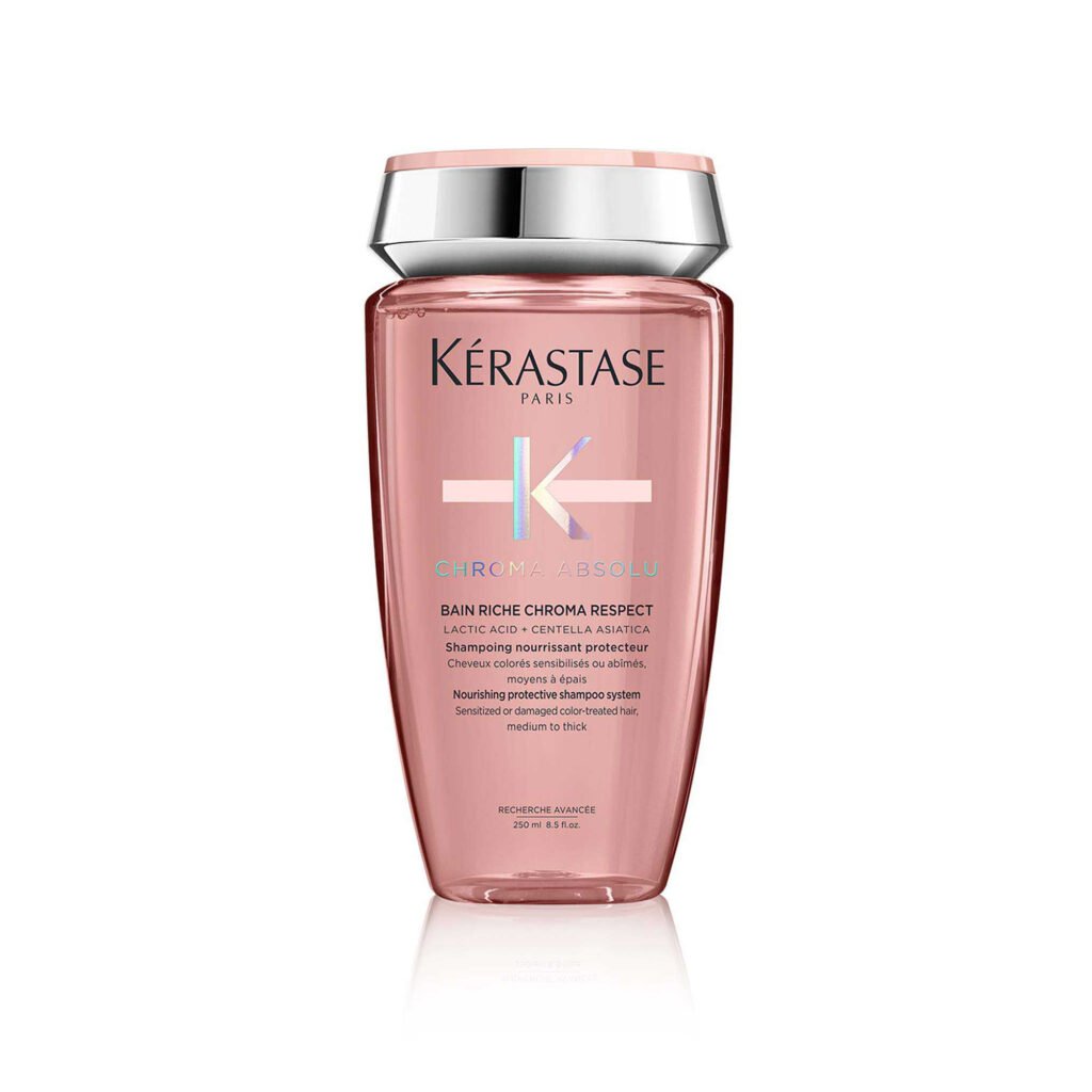 bain chroma riche kerastase cheveux colores epais